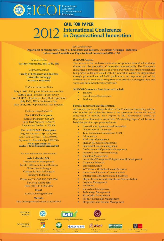 ICOI 2012 - Jogjakarta Indonesia